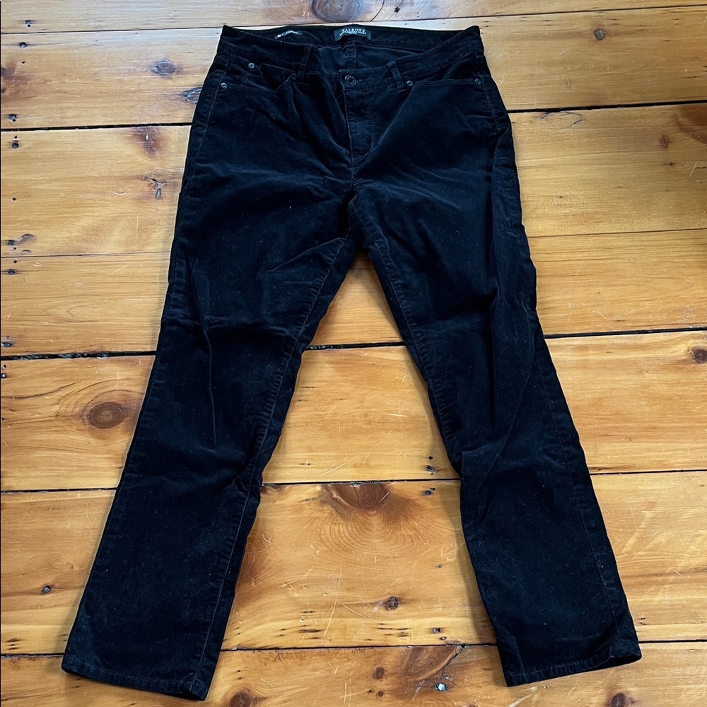 Talbots Flawless Five-Pocket Corduroy, Black, Women’s Size 8 Petite
